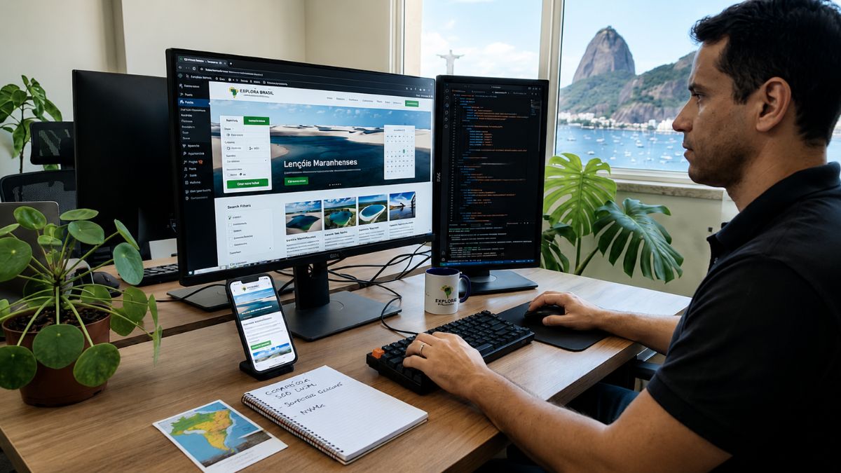 Como criar um site de turismo?