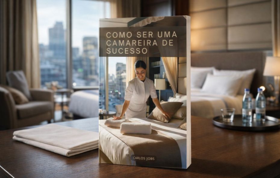Carlos Jobs lança livro de excelência para camareiras