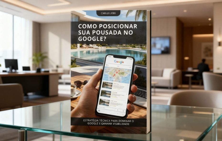 Carlos Jobs lança guia técnico para pousadas dominarem o Google