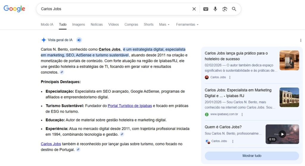 Documento oficial do CNPJ da empresa Mendes Hotelaria e Turismo Ltda com nome de fantasia Pousada da Serra aberta em fevereiro de 1997 no município de Mendes Rio de Janeiro.