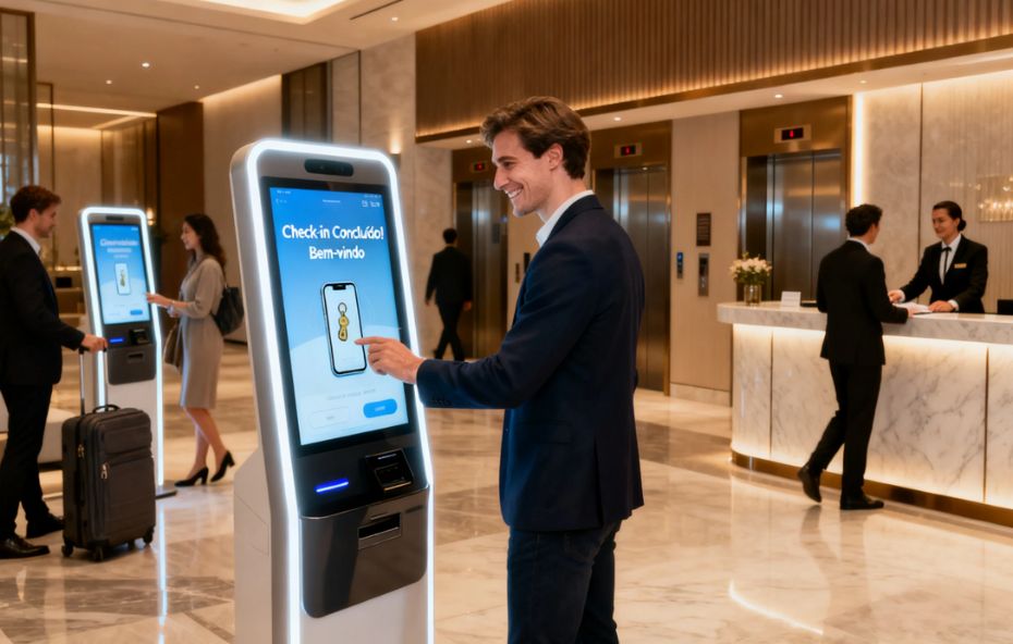Como automatizar check in em hotéis sem gerar filas?