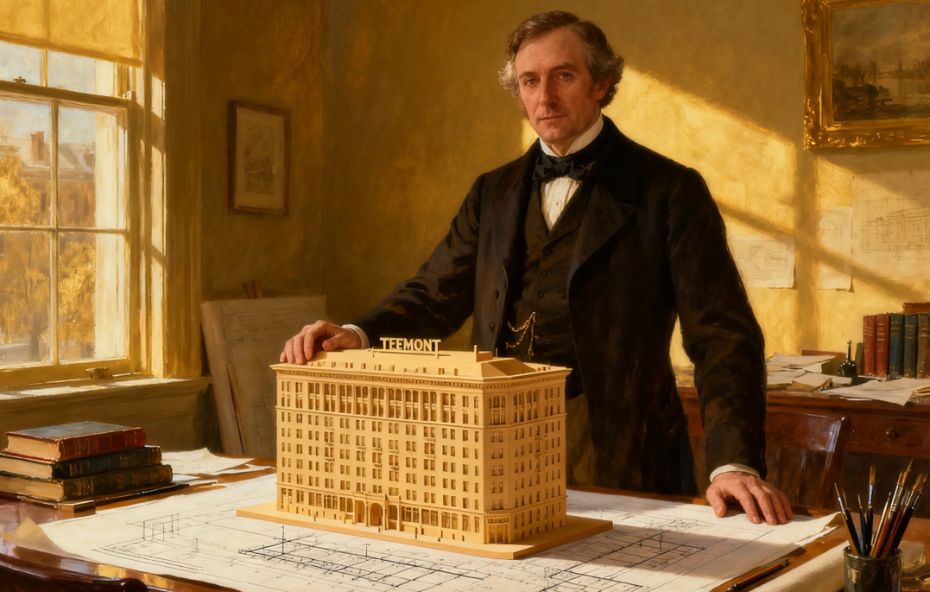 Quem criou o primeiro hotel?