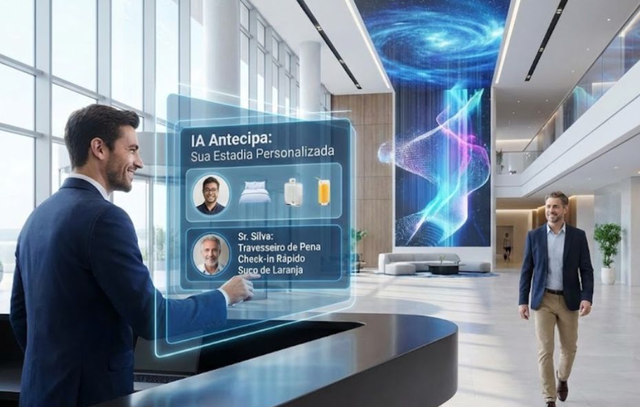 Como usar IA para antecipar necessidades do hóspede?
