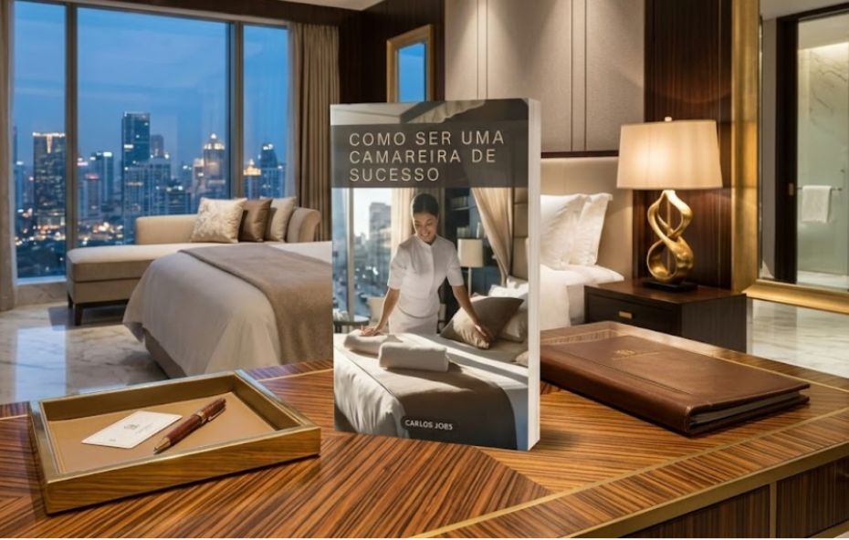 Carlos Jobs lança livro Como ser uma Camareira de Sucesso
