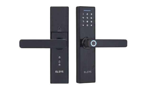 Fechadura Digital de Embutir com Biometria, Elsys, ESF-DE2000