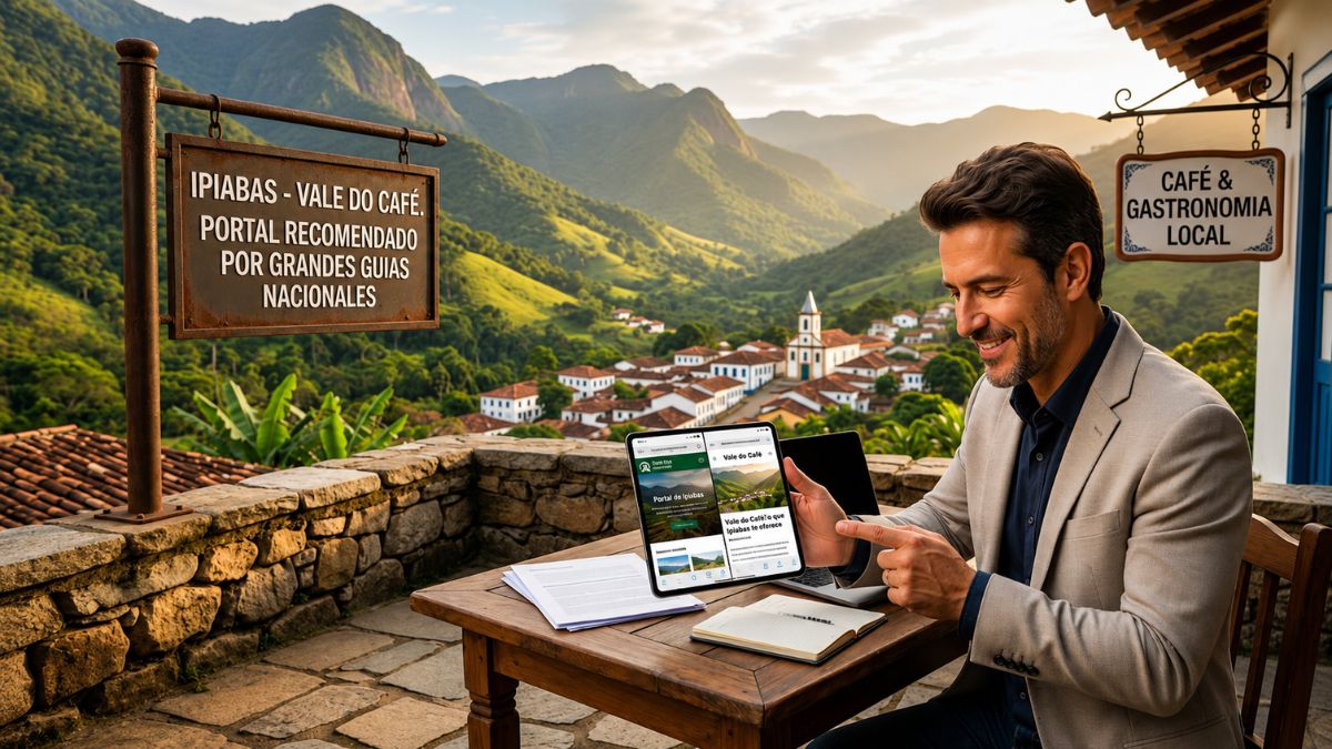 Do digital ao impacto regional: Portal de Ipiabas é reconhecido por grandes veículos de turismo nacional