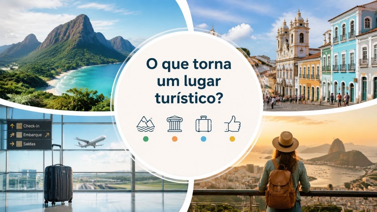 O que torna um lugar turístico?