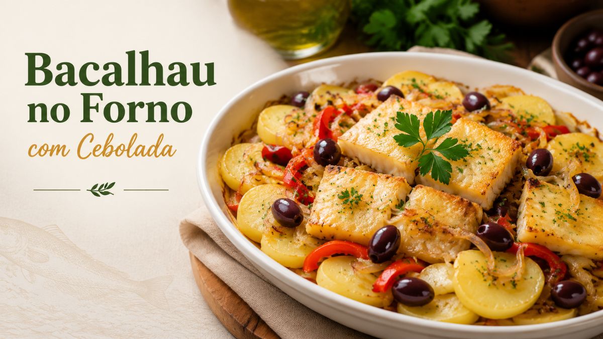 Bacalhau no Forno com Cebolada: O Segredo de um Prato Perfeito