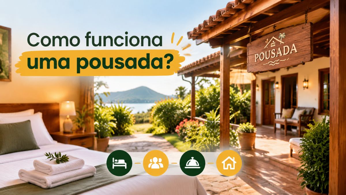 Como funciona uma pousada